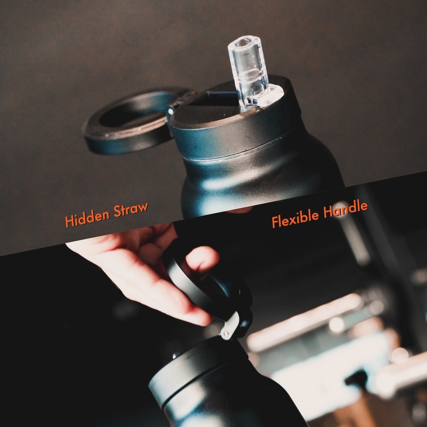 FLEXER8™︎ Magnetic Vacuum Water Bottle 24oz(With Magnetic Sticker)