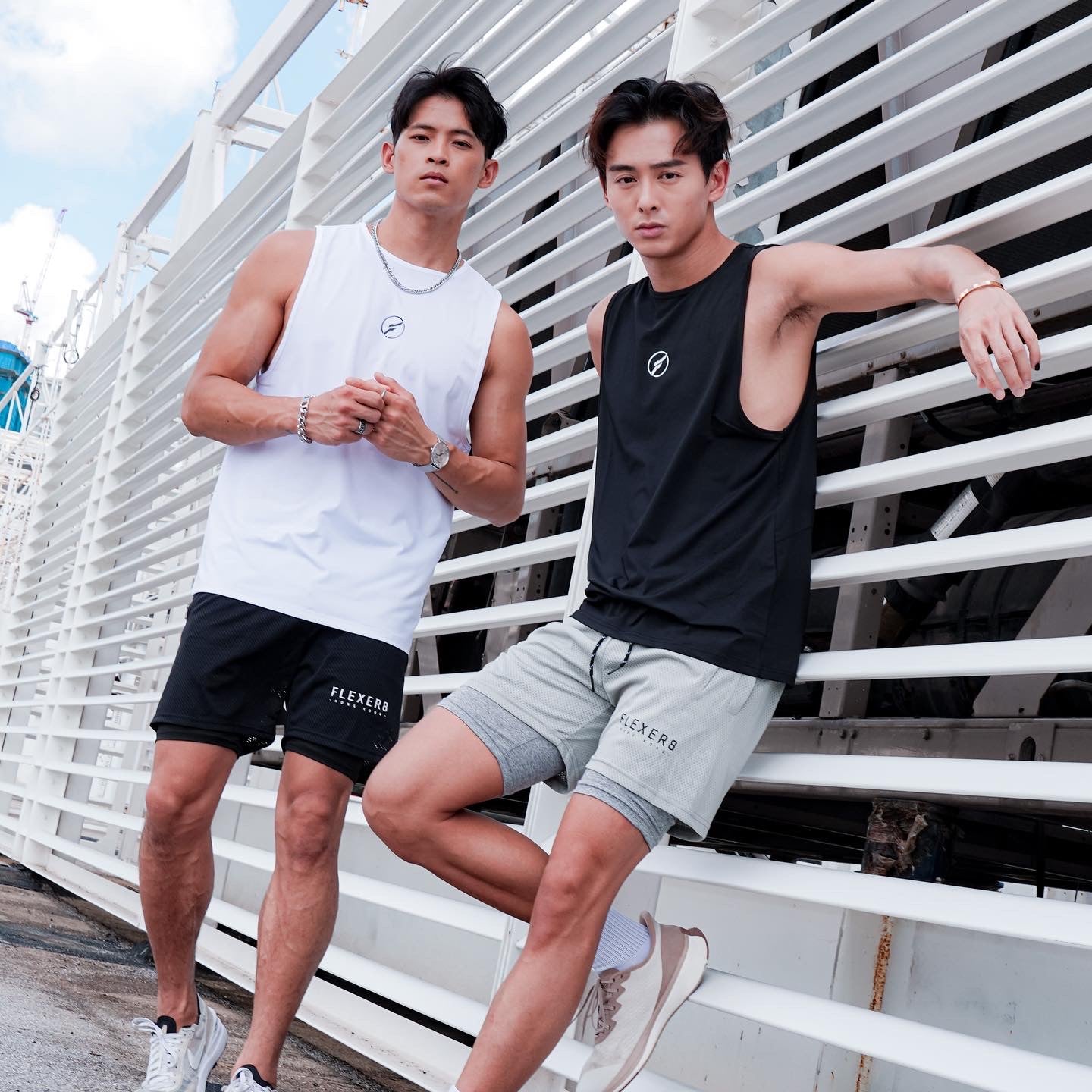FLEXER8™︎ 2 in 1 Double Layers Sporty Shorts