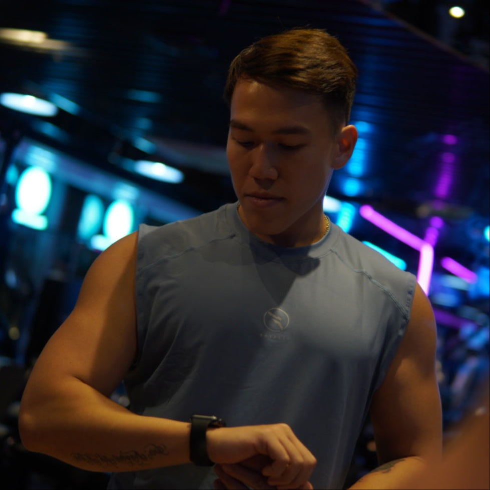 FLEXER8™︎ Adapt Dropped Training Tank Top
