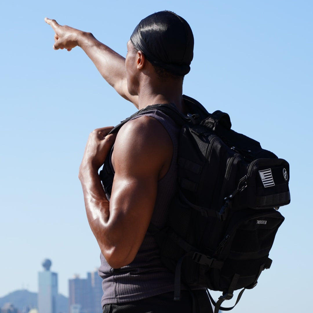 FLEXER8™︎ Water-Resistant 35L Army Backpack(With Detachable Meal-prep Bag)