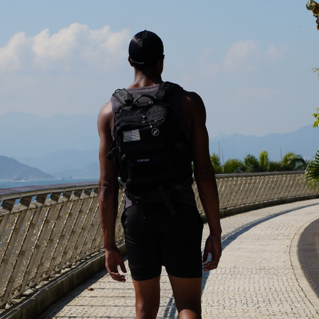 FLEXER8™︎ Water-Resistant 35L Army Backpack(With Detachable Meal-prep Bag)