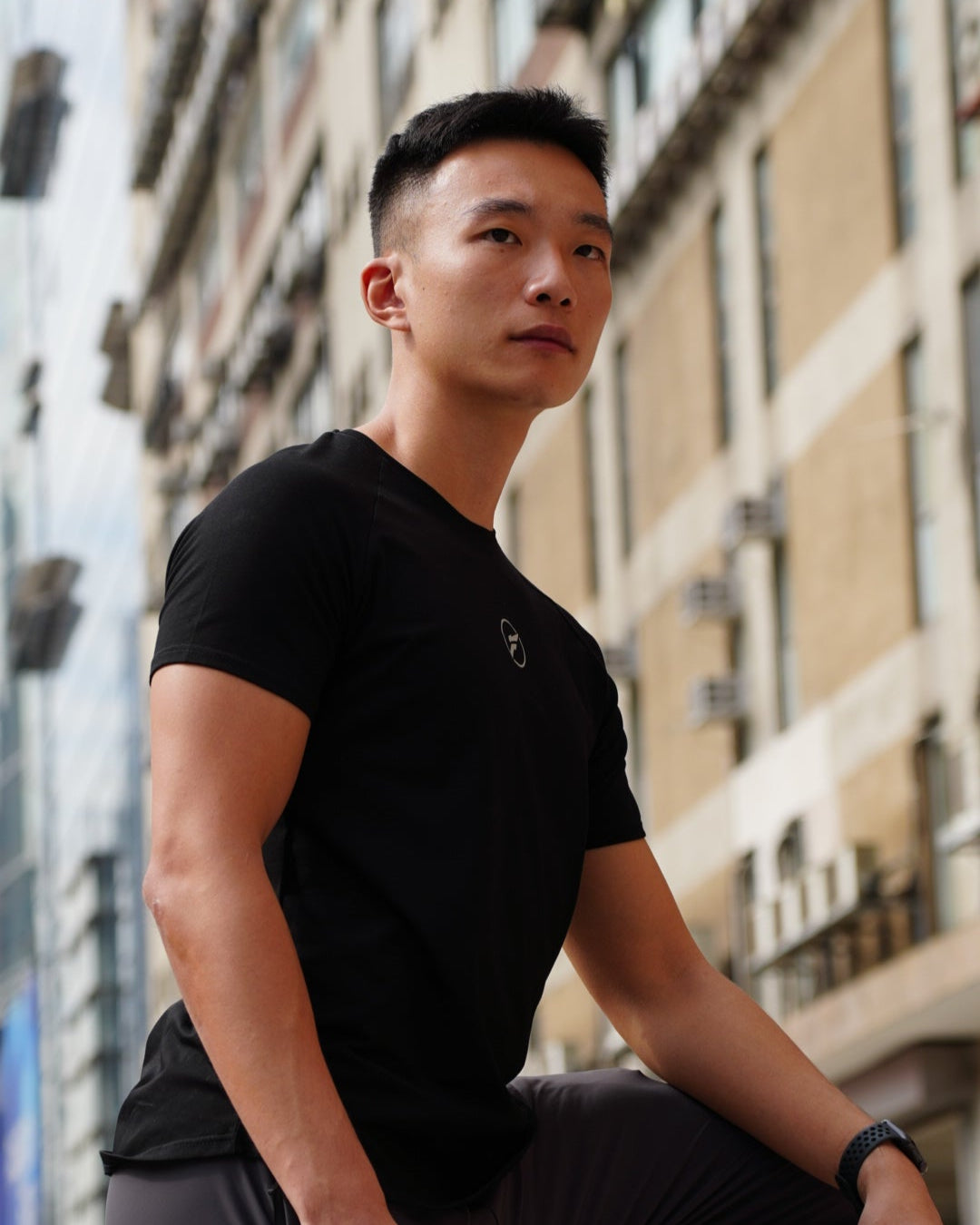 FLEXER8™︎ Raglan Training Sleeve Tee