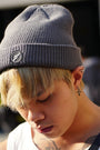 FLEXER8™︎ Plastic Tag Logo Long Beanie