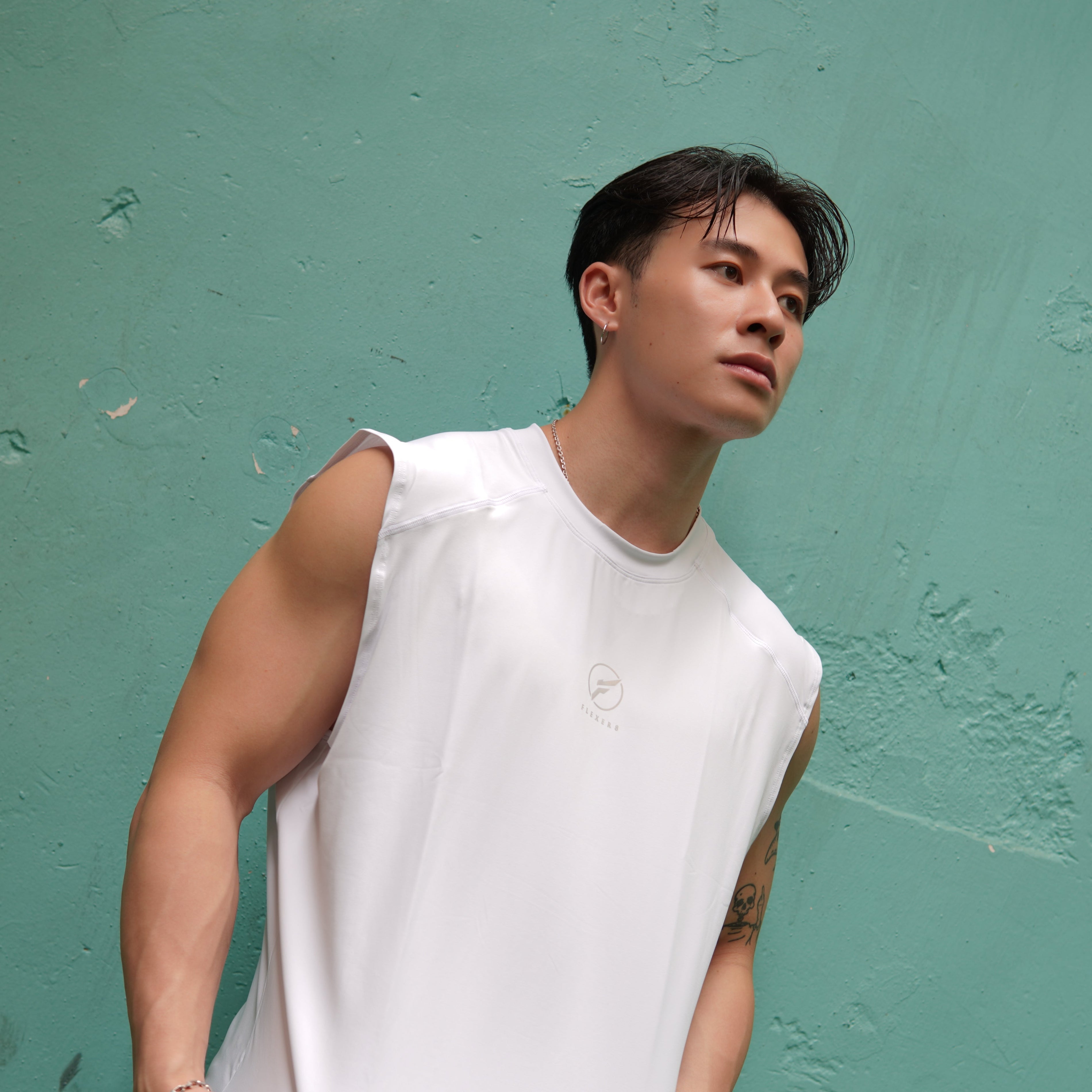FLEXER8™︎ Adapt Dropped Training Tank Top