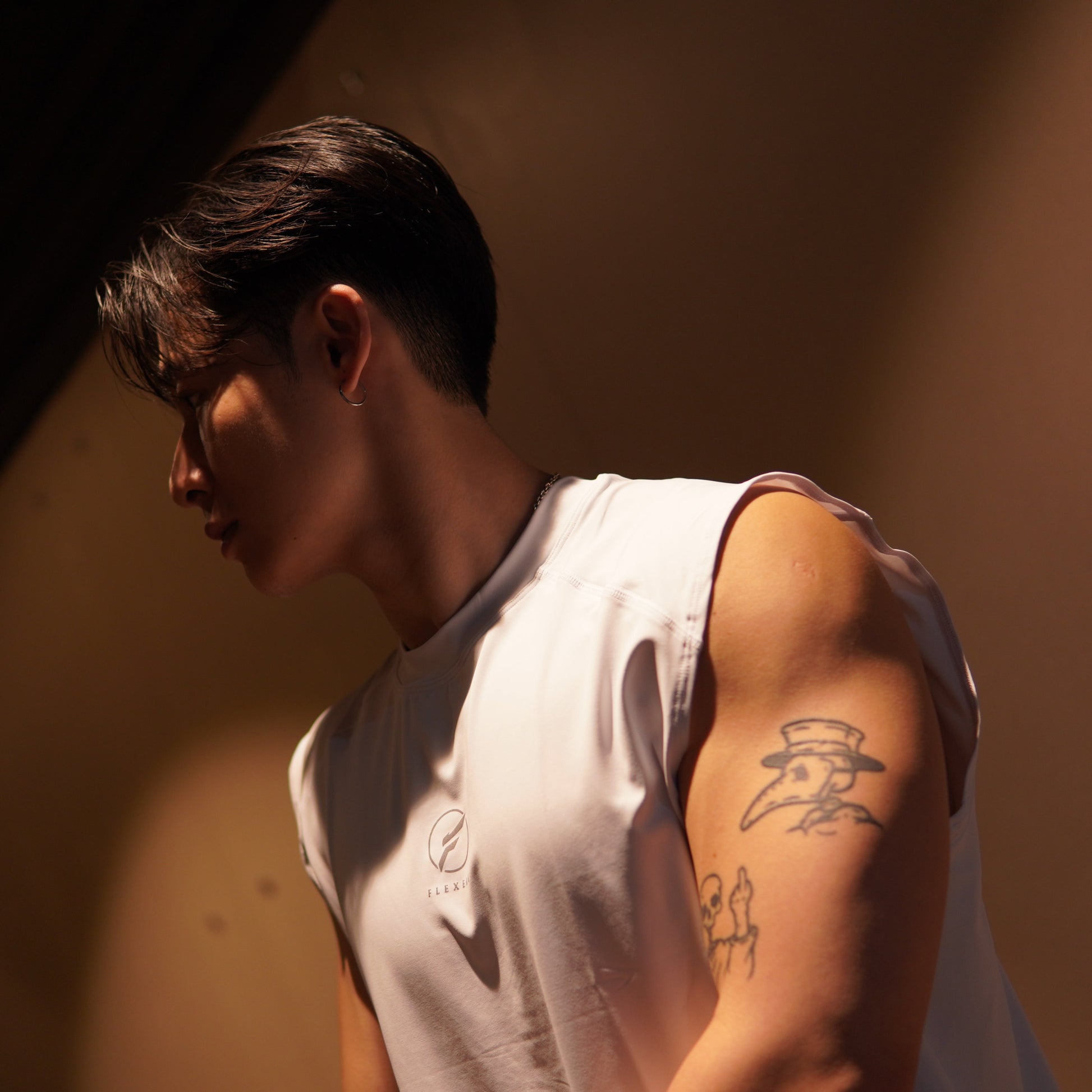 FLEXER8™︎ Adapt Dropped Training Tank Top